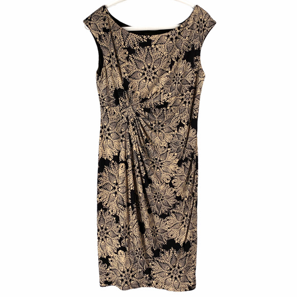 connected apparel Dresses & Skirts - CONNECTED APPAREL LISA Lace Print Dress 10
